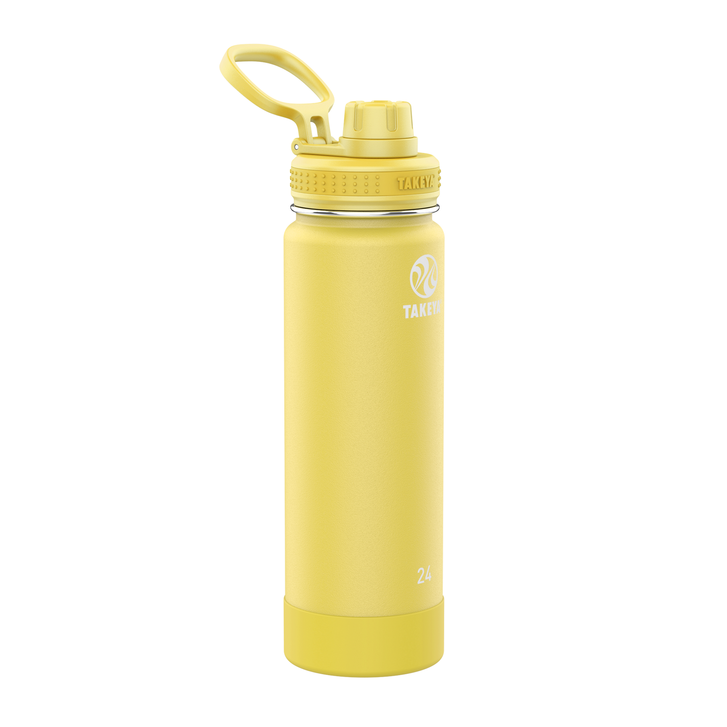 actives-water-bottle-with-spout-lid-e1 51187-Actives-Spout-24-Canary-angle.png