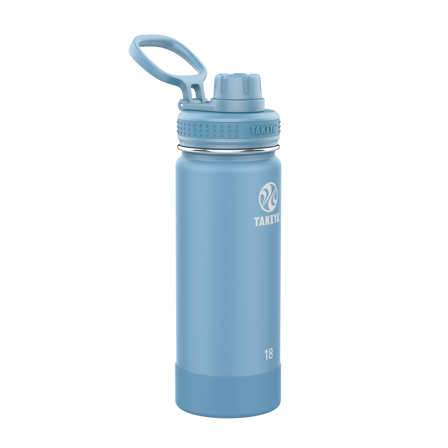 actives-water-bottle-with-spout-lid-e1 51214-Actives-Spout-18-Bluestone-angle.png