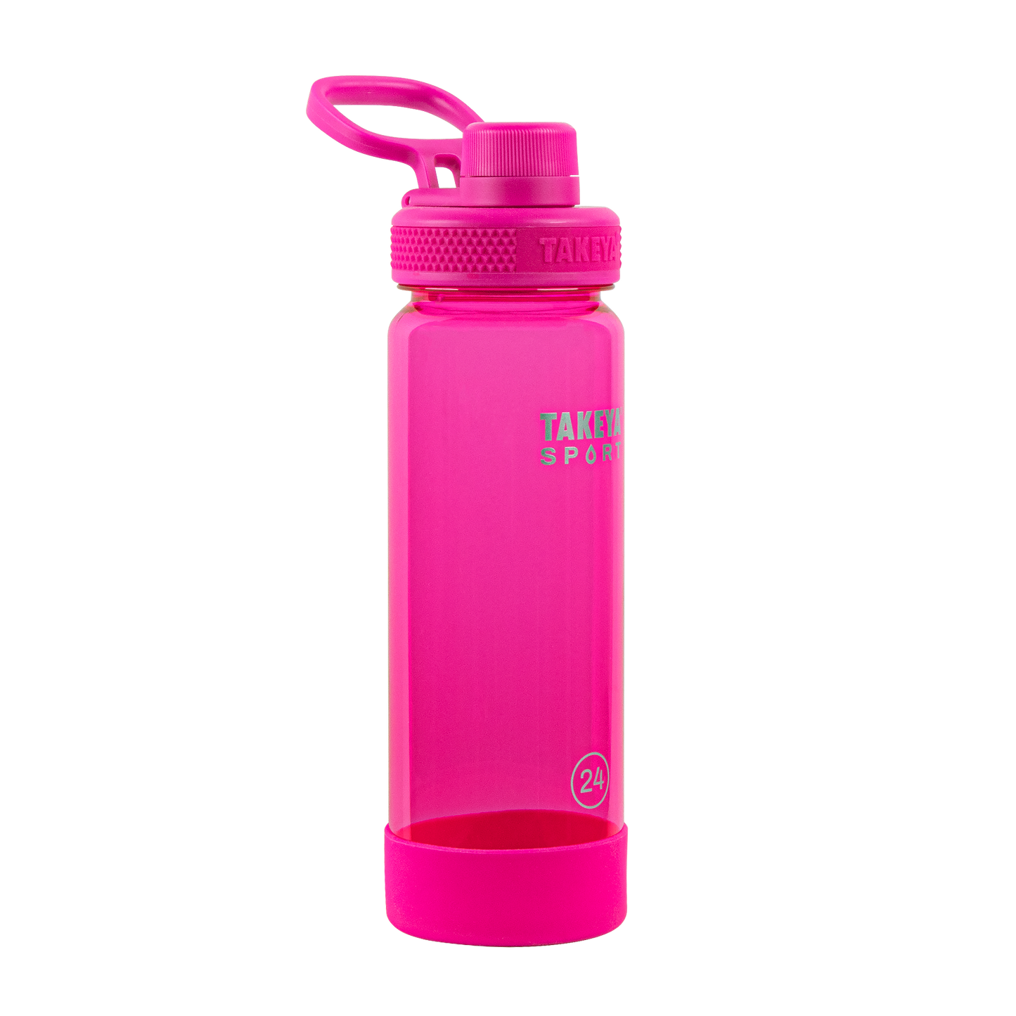 tritan-sport-water-bottle-with-spout-lid-y2 51671-TKS-Tritan-Spout-24-PinkSweep-frontangle.png