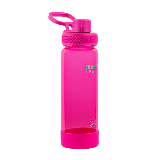 tritan-sport-water-bottle-with-spout-lid-y2 51671-TKS-Tritan-Spout-24-PinkSweep-frontangle.png