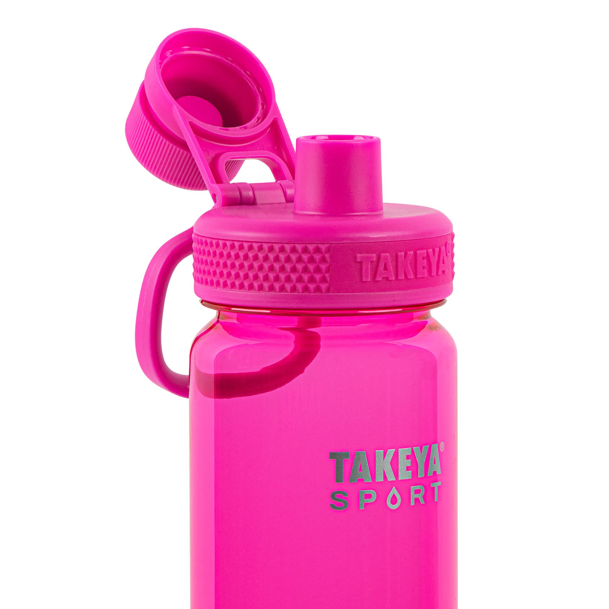 tritan-sport-water-bottle-with-spout-lid-y2 51671-TKS-Tritan-Spout-24-PinkSweep-openlid.png